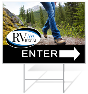 RV Dealership Custom Yard Signs | Banners.com